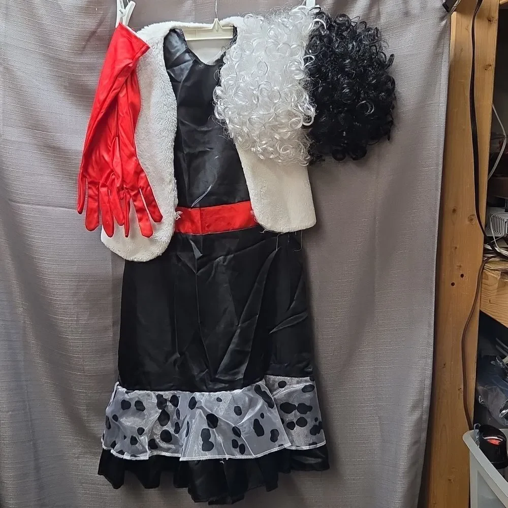 Disney Villains Cruella Costume - Childs XL 14-16 - Picture 2 of 13